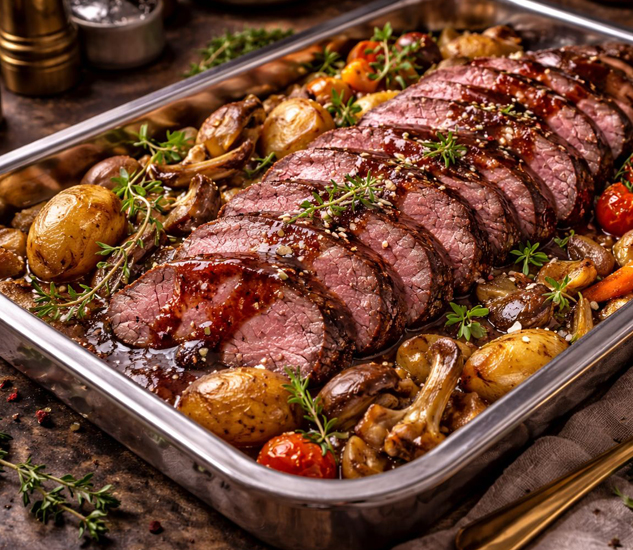 Royal English Roast lamb Platter