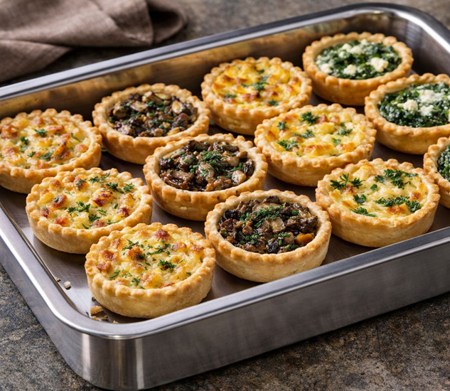 The Classic French Quiche Royale Platter